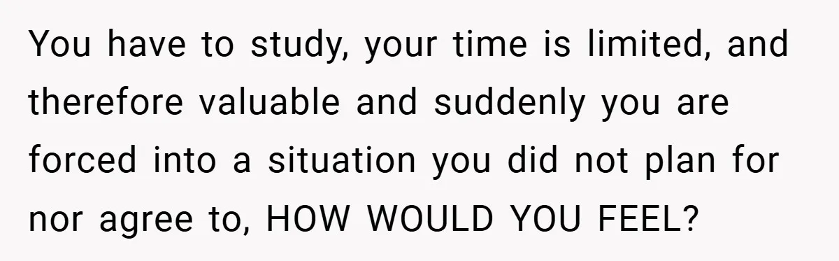 Medical Student Drops Sister’s Kids at Child-Free Wedding After Being Dumped on Last Minute You have to study, your time is limited, and therefore valuable and suddenly you are forced into a situation you did not plan for nor agree to, HOW WOULD YOU...