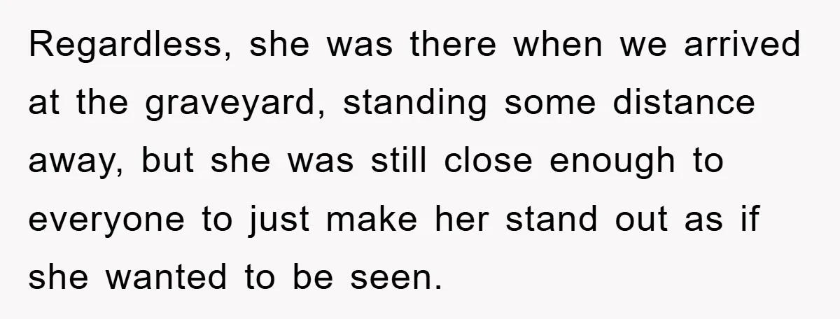 Widow Bars Husband’s Affair Partner From Funeral, Faces Backlash Regardless, she was there when we arrived at the graveyard, standing some distance away, but she was still close enough to everyone to just make her stand out as if...