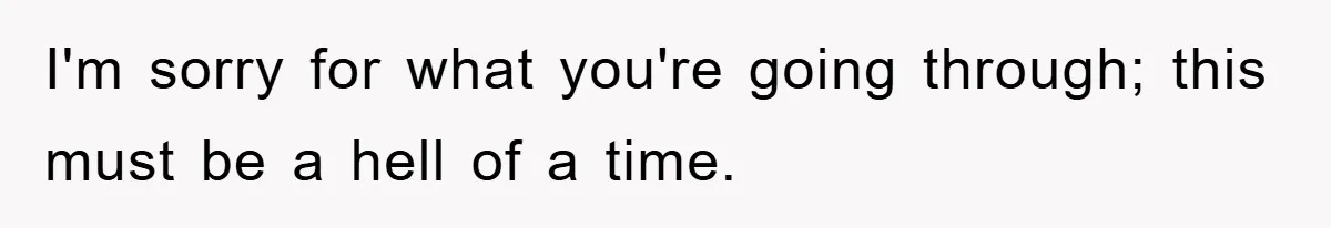 Widow Bars Husband’s Affair Partner From Funeral, Faces Backlash I'm sorry for what you're going through; this must be a hell of a time.