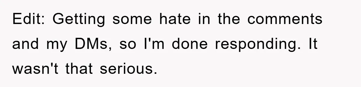 Edit: Getting some hate in the comments and my DMs, so I'm done responding. It wasn't that serious.