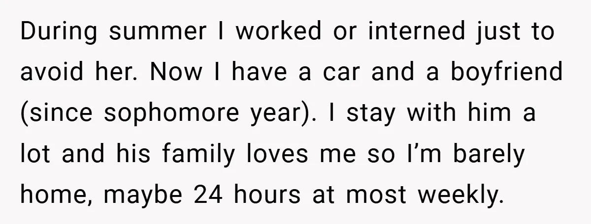 18-Year-Old Moves Out After Parents Skip Her Graduation to Buy a $350 Labubu During summer I worked or interned just to avoid her. Now I have a car and a boyfriend (since sophomore year). I stay with him a lot and his family...