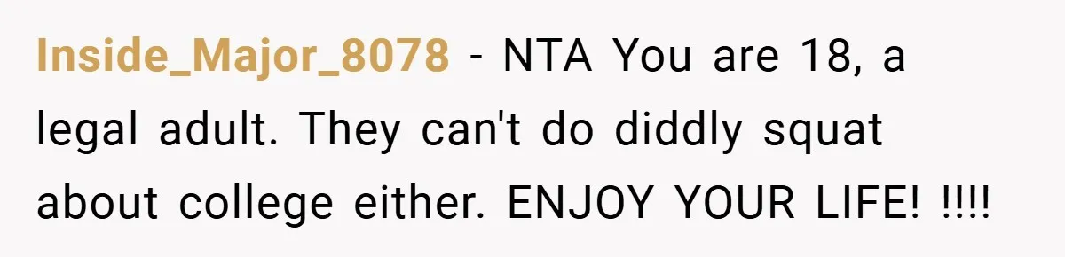 18-Year-Old Moves Out After Parents Skip Her Graduation to Buy a $350 Labubu Inside_Major_8078 − NTA You are 18, a legal adult. They can't do diddly squat about college either. ENJOY YOUR LIFE! !!!!