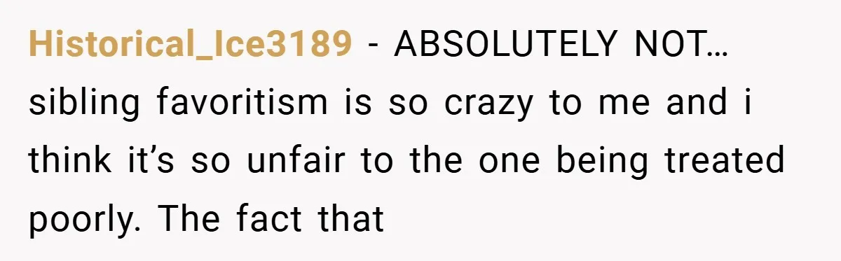 18-Year-Old Moves Out After Parents Skip Her Graduation to Buy a $350 Labubu Historical_Ice3189 − ABSOLUTELY NOT… sibling favoritism is so crazy to me and i think it’s so unfair to the one being treated poorly. The fact that