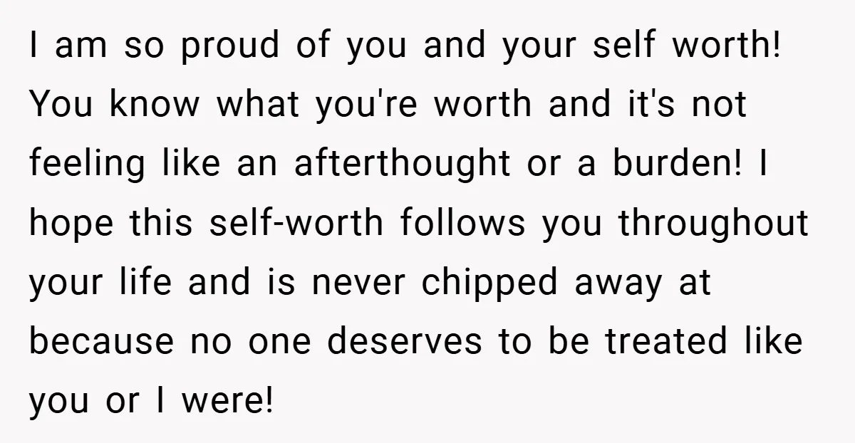 18-Year-Old Moves Out After Parents Skip Her Graduation to Buy a $350 Labubu I am so proud of you and your self worth! You know what you're worth and it's not feeling like an afterthought or a burden! I hope this self-worth follows...