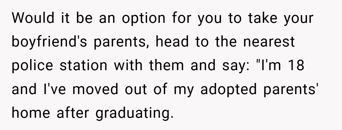 18-Year-Old Moves Out After Parents Skip Her Graduation to Buy a $350 Labubu Would it be an option for you to take your boyfriend's parents, head to the nearest police station with them and say: "I'm 18 and I've moved out of my...