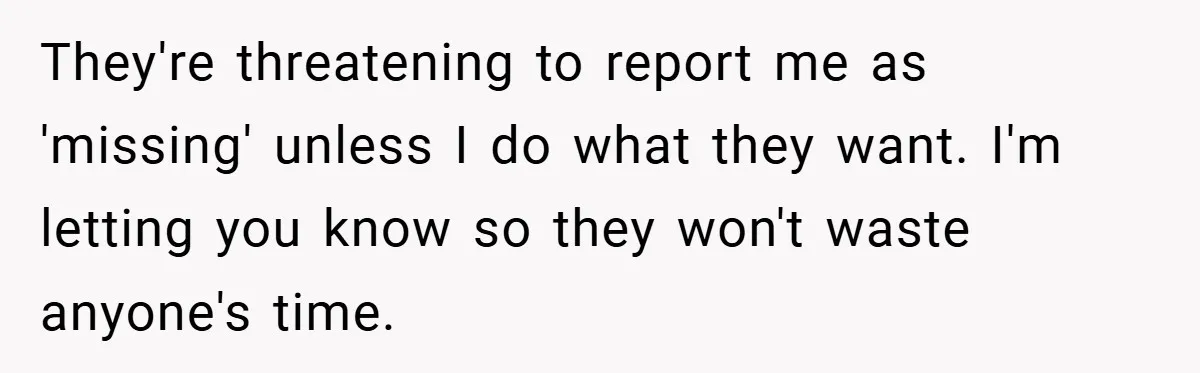 18-Year-Old Moves Out After Parents Skip Her Graduation to Buy a $350 Labubu They're threatening to report me as 'missing' unless I do what they want. I'm letting you know so they won't waste anyone's time.