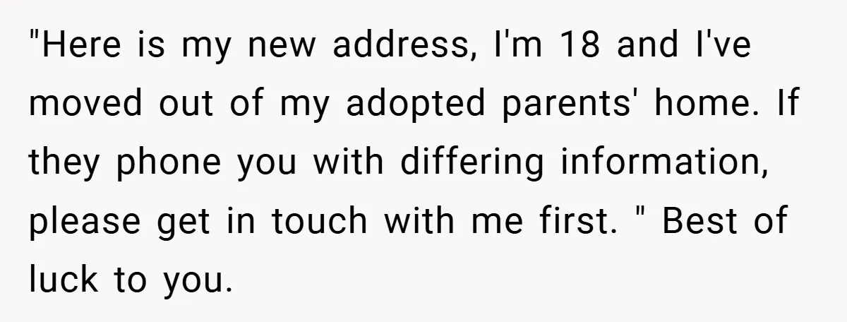 18-Year-Old Moves Out After Parents Skip Her Graduation to Buy a $350 Labubu "Here is my new address, I'm 18 and I've moved out of my adopted parents' home. If they phone you with differing information, please get in touch with me first....