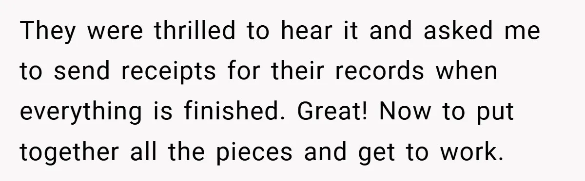 When Landlord Said ‘Fix It Yourself,’ Tenant Made Him Pay Up They were thrilled to hear it and asked me to send receipts for their records when everything is finished. Great! Now to put together all the pieces and get to...