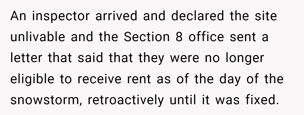When Landlord Said ‘Fix It Yourself,’ Tenant Made Him Pay Up An inspector arrived and declared the site unlivable and the Section 8 office sent a letter that said that they were no longer eligible to receive rent as of the...