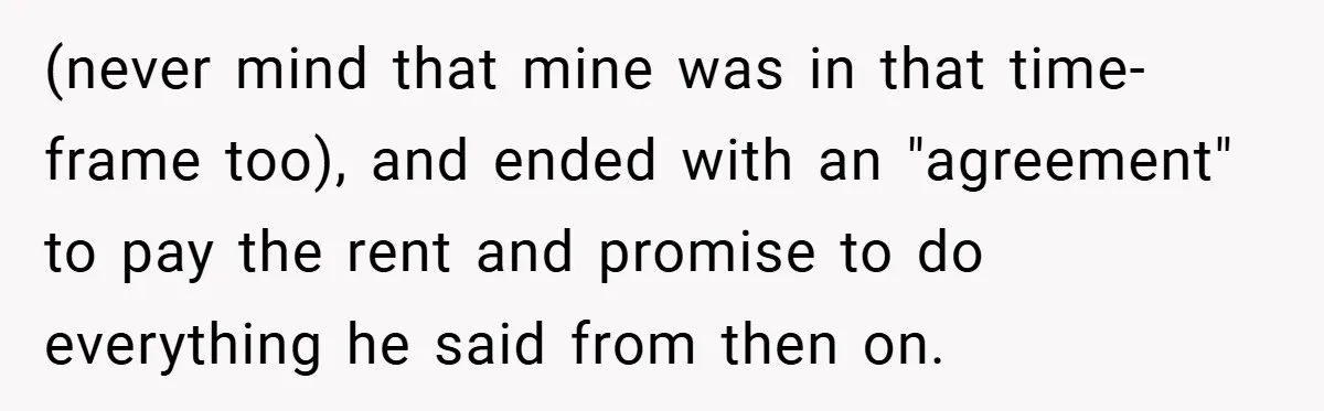 When Landlord Said ‘Fix It Yourself,’ Tenant Made Him Pay Up (never mind that mine was in that time-frame too), and ended with an "agreement" to pay the rent and promise to do everything he said from then on.