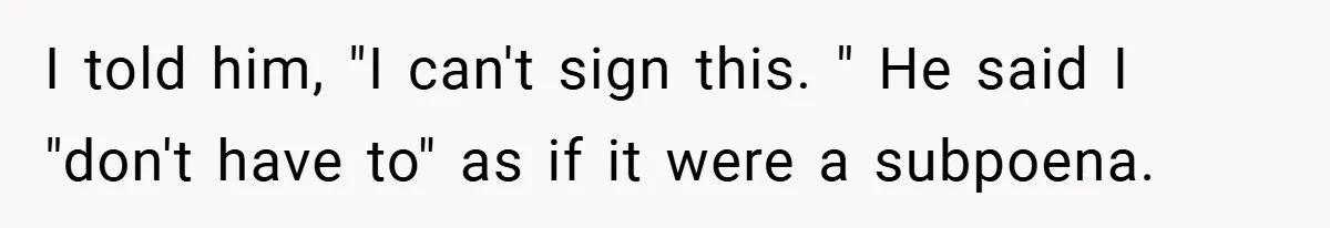 When Landlord Said ‘Fix It Yourself,’ Tenant Made Him Pay Up I told him, "I can't sign this. " He said I "don't have to" as if it were a subpoena.
