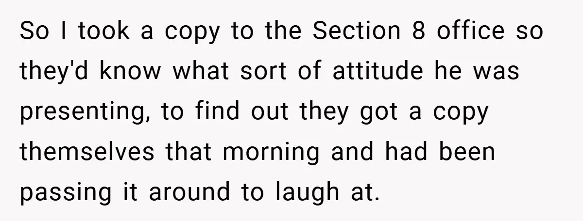 When Landlord Said ‘Fix It Yourself,’ Tenant Made Him Pay Up So I took a copy to the Section 8 office so they'd know what sort of attitude he was presenting, to find out they got a copy themselves that morning...