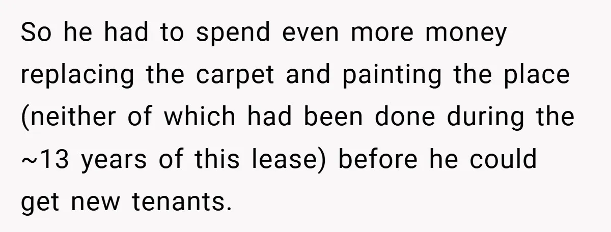 When Landlord Said ‘Fix It Yourself,’ Tenant Made Him Pay Up So he had to spend even more money replacing the carpet and painting the place (neither of which had been done during the ~13 years of this lease) before he...