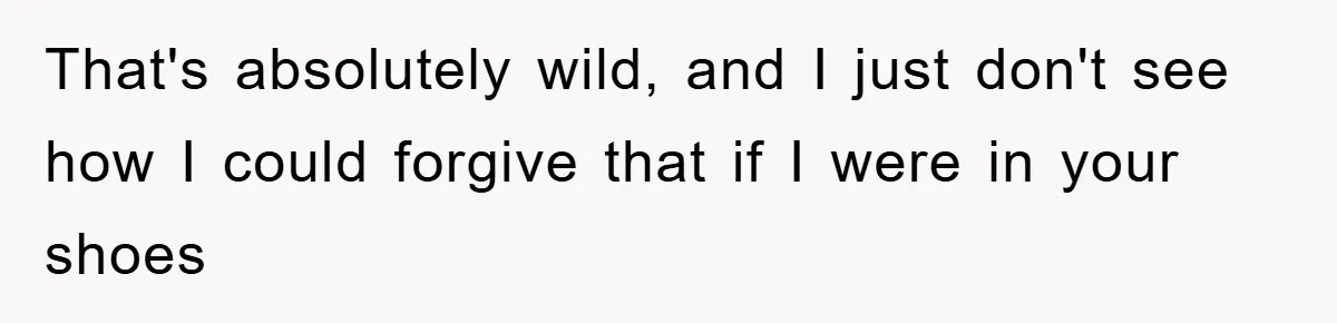 Wife’s Affair Blamed On Manipulation, Husband Won’t Forgive That's absolutely wild, and I just don't see how I could forgive that if I were in your shoes