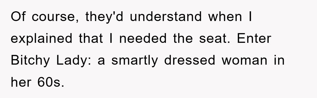 Chemo Patient’s Puke Revenge Silences Rude Bus Passenger Of course, they'd understand when I explained that I needed the seat. Enter Bitchy Lady: a smartly dressed woman in her 60s.
