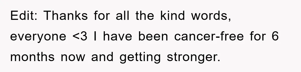 Chemo Patient’s Puke Revenge Silences Rude Bus Passenger Edit: Thanks for all the kind words, everyone <3 I have been cancer-free for 6 months now and getting stronger.