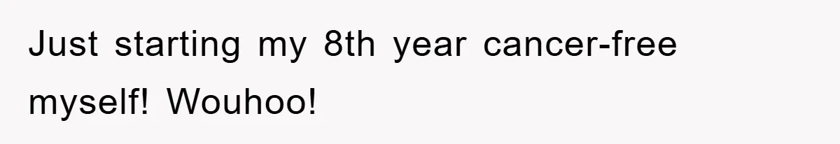 Chemo Patient’s Puke Revenge Silences Rude Bus Passenger Just starting my 8th year cancer-free myself! Wouhoo!