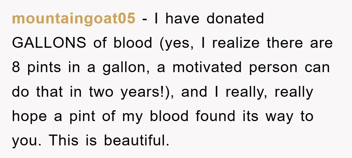 Chemo Patient’s Puke Revenge Silences Rude Bus Passenger mountaingoat05 − I have donated GALLONS of blood (yes, I realize there are 8 pints in a gallon, a motivated person can do that in two years!), and I really,...