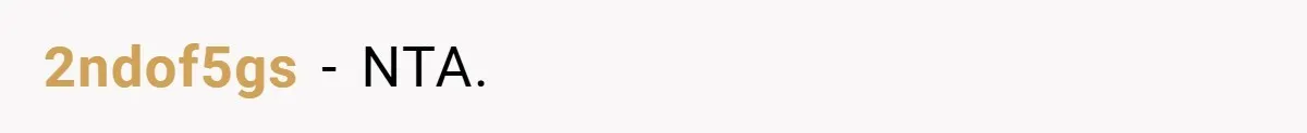 2ndof5gs − NTA.