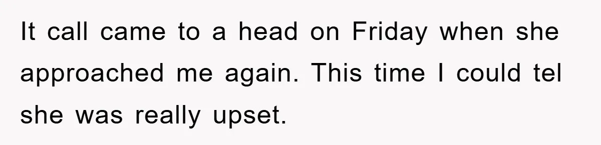 Coworker Slams Man’s Kimchi Lunch, Then Accuses Him of Playing the Race Card It call came to a head on Friday when she approached me again. This time I could tel she was really upset.
