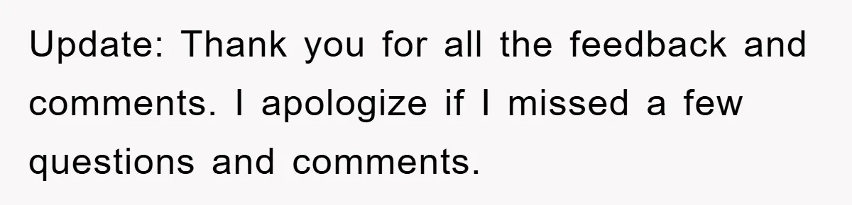 Update: Thank you for all the feedback and comments. I apologize if I missed a few questions and comments.