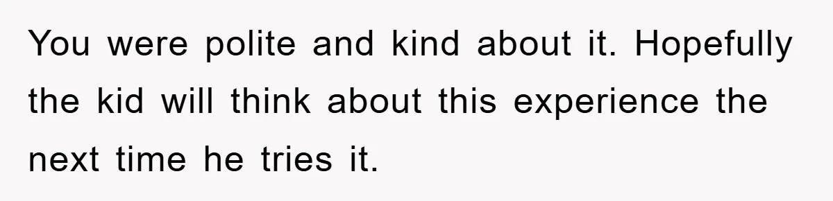 Costco Trip Turns Awkward After Shopper Says No to a Kid’s Quarter Request You were polite and kind about it. Hopefully the kid will think about this experience the next time he tries it.