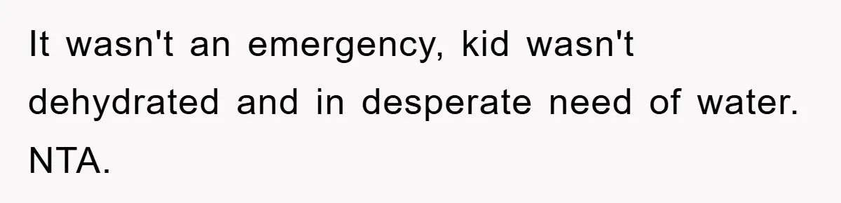 Costco Trip Turns Awkward After Shopper Says No to a Kid’s Quarter Request It wasn't an emergency, kid wasn't dehydrated and in desperate need of water. NTA.