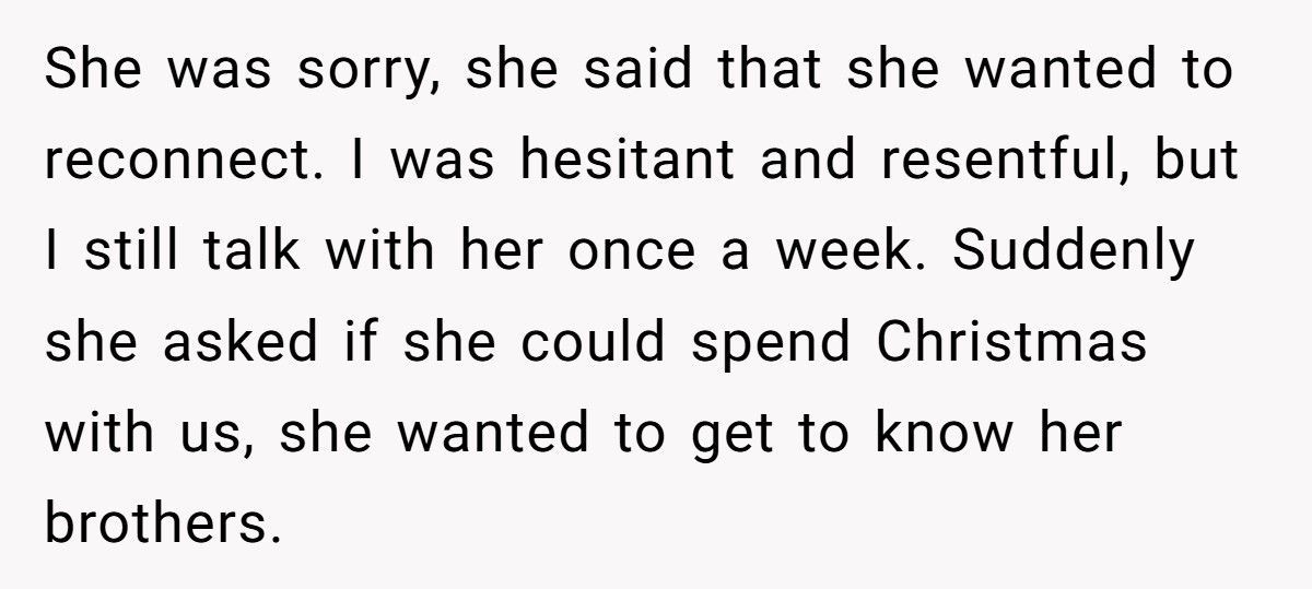 Mom Refuses To Let Estranged Daughter Spend Christmas With Her ‘New’ Family