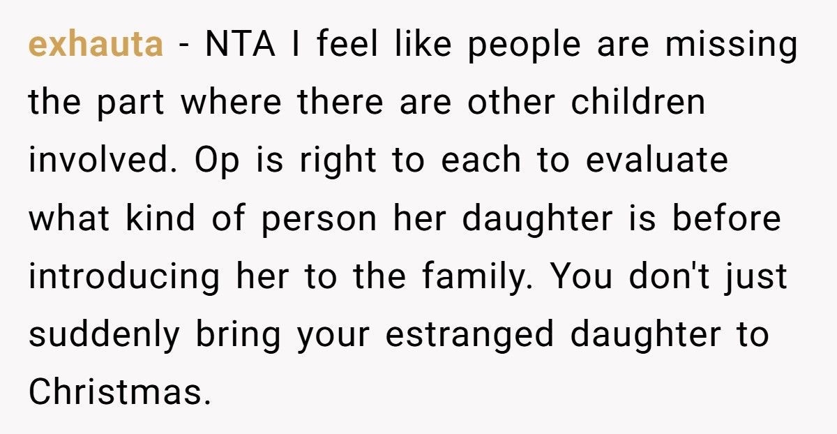 Mom Refuses To Let Estranged Daughter Spend Christmas With Her ‘New’ Family