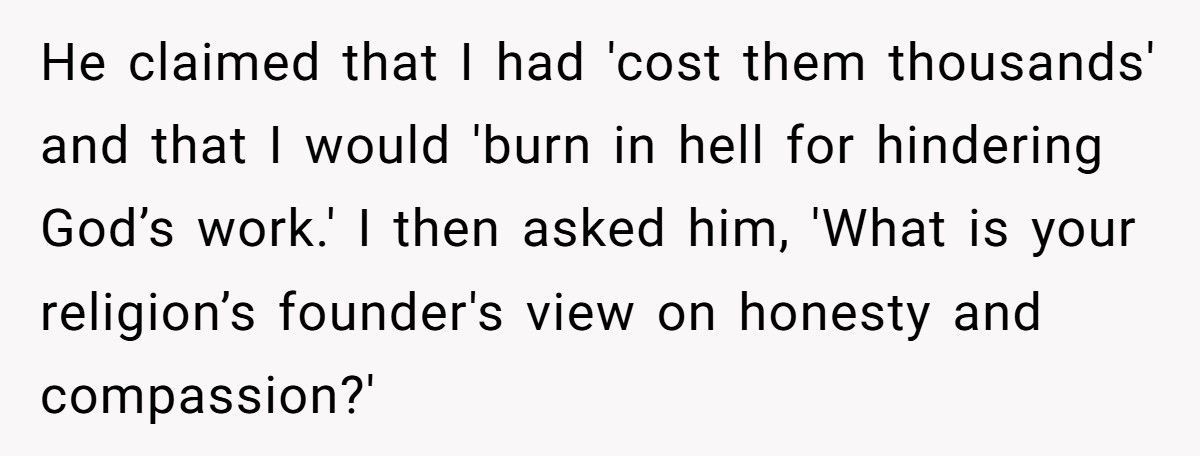 German Tradesman Calls Out Church After Clergyman Threatens Him With Hellfire Over Unpaid Bill