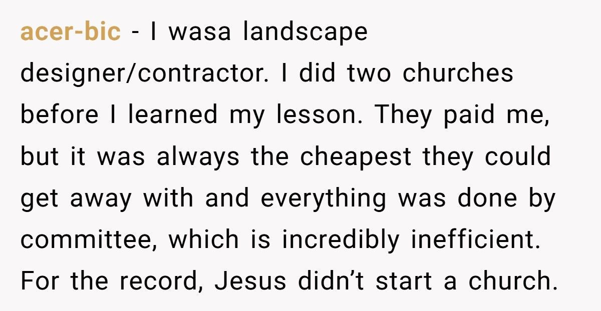 German Tradesman Calls Out Church After Clergyman Threatens Him With Hellfire Over Unpaid Bill