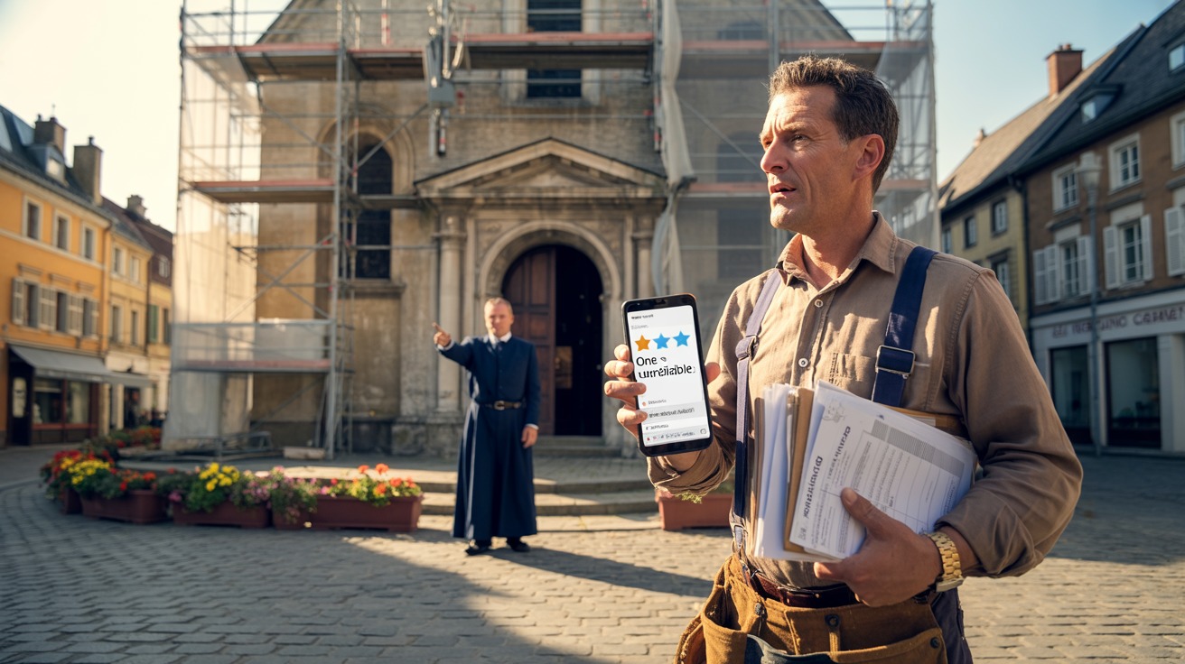 German Tradesman Calls Out Church After Clergyman Threatens Him With Hellfire Over Unpaid Bill