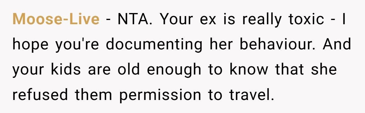 Dad Takes New Family On Vacation After Racist Ex Refuses To Let Older Kids Travel