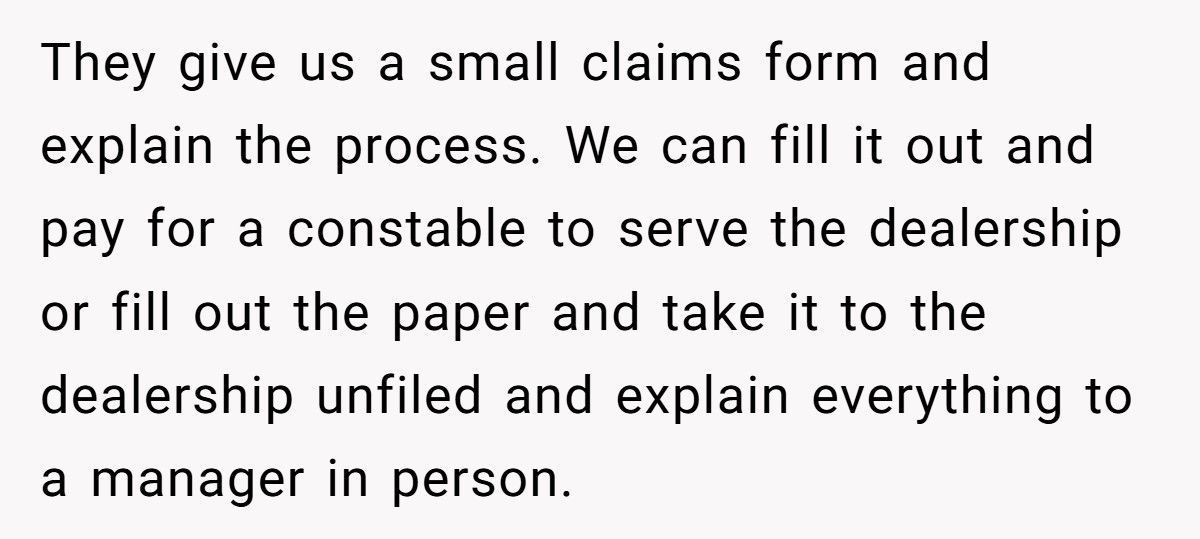 Dealer Refuses $296 Repair Reimbursement, Ends Up Paying $500 Instead