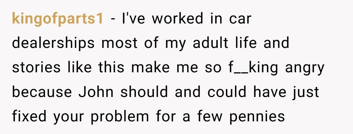 Dealer Refuses $296 Repair Reimbursement, Ends Up Paying $500 Instead