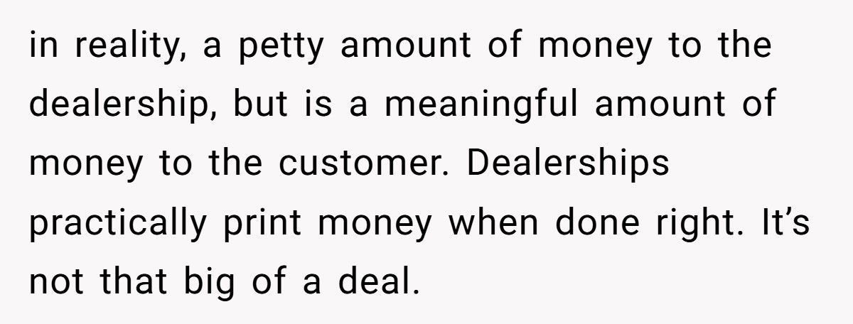 Dealer Refuses $296 Repair Reimbursement, Ends Up Paying $500 Instead