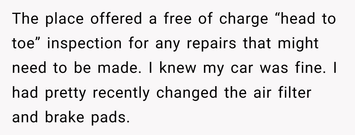 Mechanic Tries To Scam “Clueless” Girl, Gets Humiliated In Front Of Customers