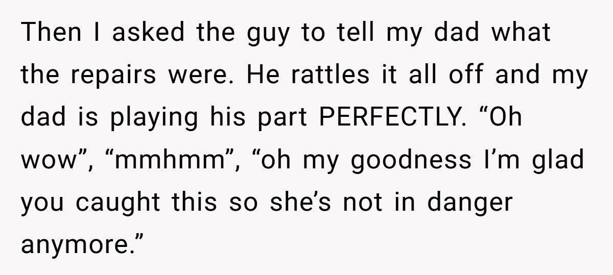 Mechanic Tries To Scam “Clueless” Girl, Gets Humiliated In Front Of Customers