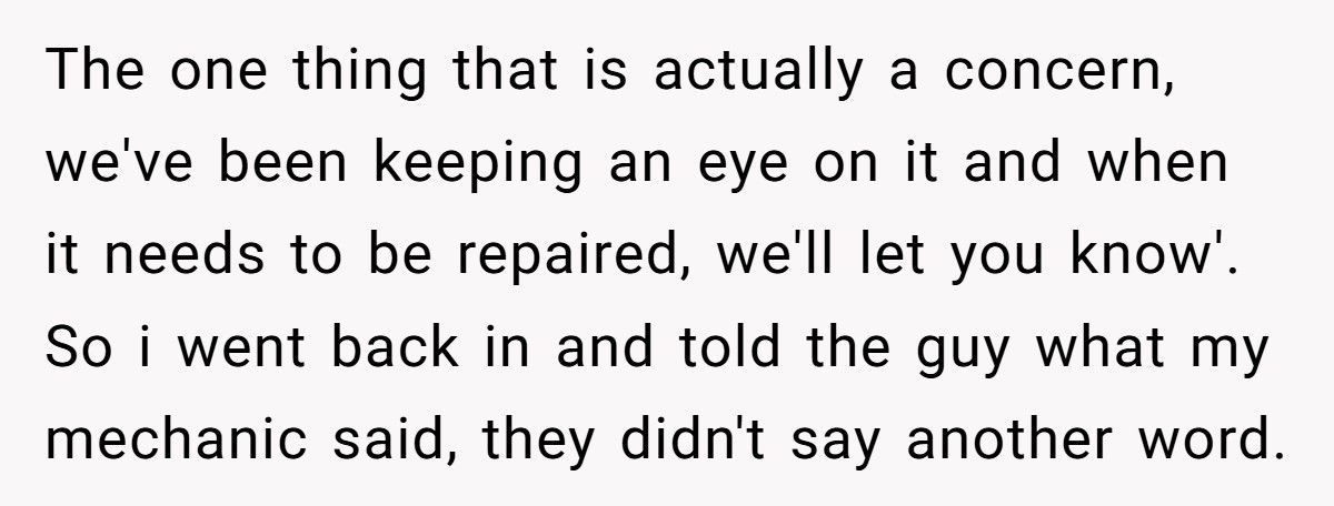 Mechanic Tries To Scam “Clueless” Girl, Gets Humiliated In Front Of Customers