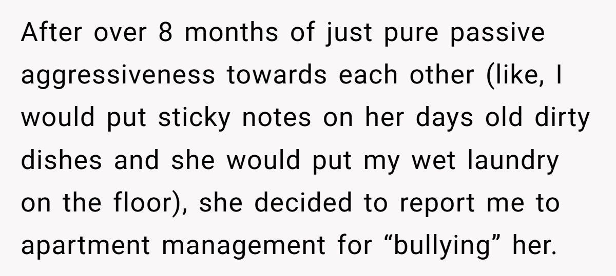 Roommate Wanted Written Permission For Shared Items, She Got Exactly What She Asked For