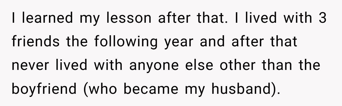 Roommate Wanted Written Permission For Shared Items, She Got Exactly What She Asked For