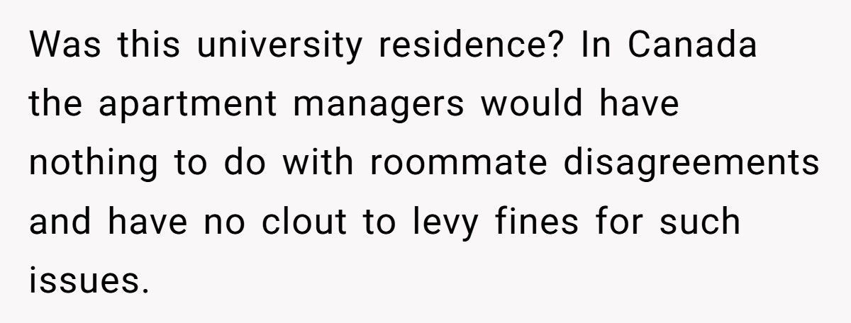 Roommate Wanted Written Permission For Shared Items, She Got Exactly What She Asked For