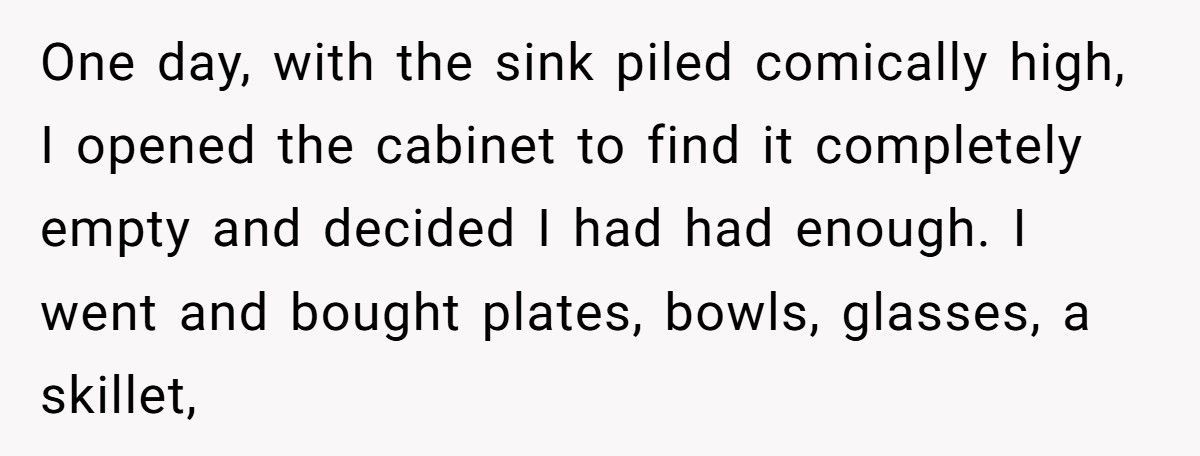 Roommate Wanted Written Permission For Shared Items, She Got Exactly What She Asked For