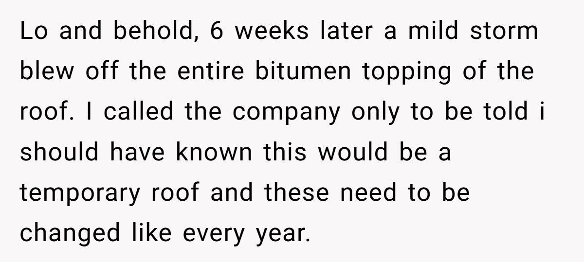 Company Refuses To Fix Shed Until A Brutal Facebook Review Forces Their Hand