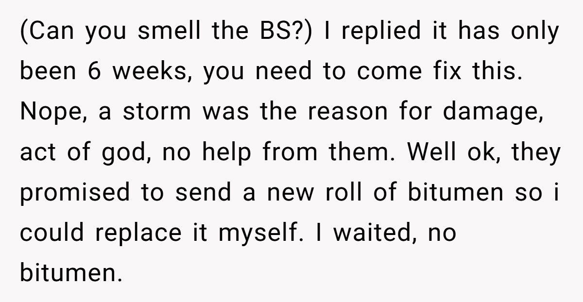 Company Refuses To Fix Shed Until A Brutal Facebook Review Forces Their Hand