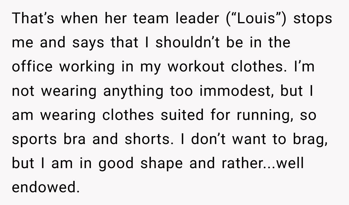 Boss Forces Woman To Change Out Of Gym Clothes, Accidentally Destroys His Own Career