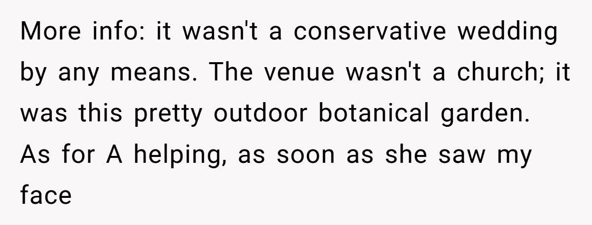 Bride’s Family Laughs As Guest Gets Wine Thrown On Her, She Walks Out And Takes Back $1,000 Gift