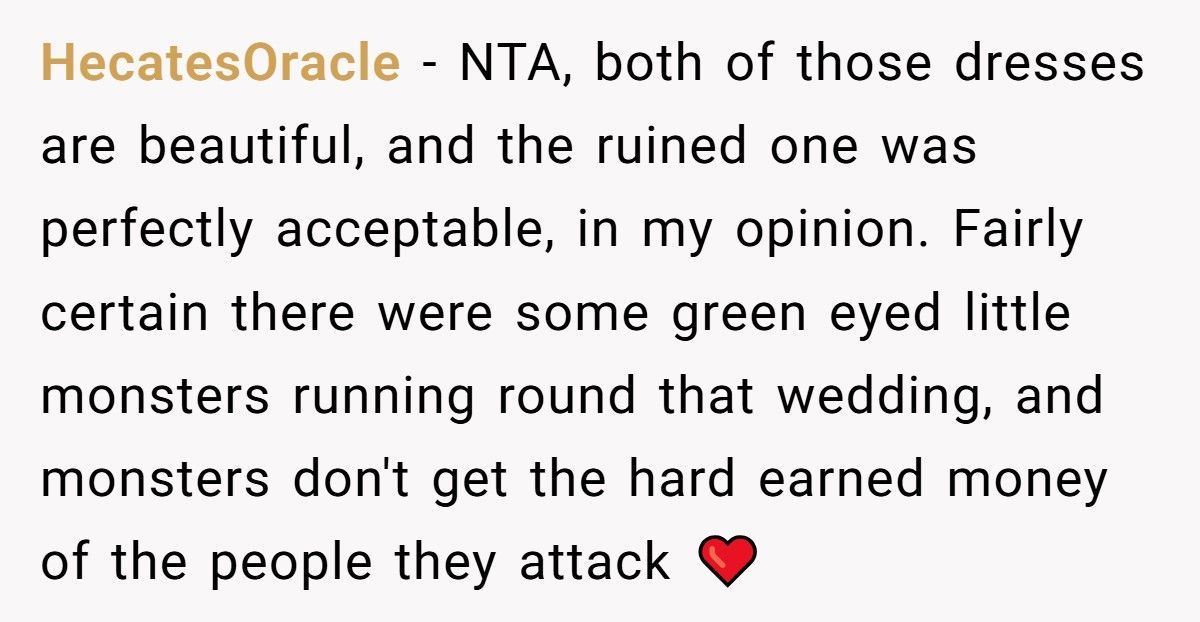 Bride’s Family Laughs As Guest Gets Wine Thrown On Her, She Walks Out And Takes Back $1,000 Gift
