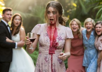 Bride’s Family Laughs As Guest Gets Wine Thrown On Her, She Walks Out And Takes Back $1,000 Gift