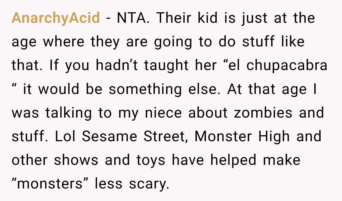 “You Know What Gets My Goat?” Mom Asks, Her Kid Screams Back “El Chupacabra!” Thanks To Uncle